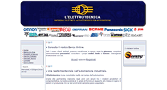 Desktop Screenshot of elettrotecnica.it